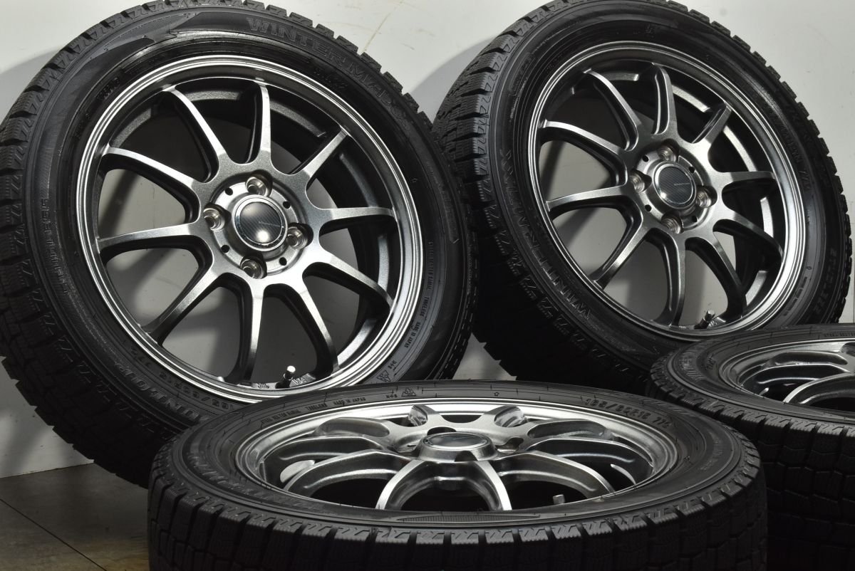 バリ溝 Vemotion 15 in 4 5 J 45 PCD 100 ダンロップ ウィンターマックス WM 02 デリカミニ WD キャストアクティバ ソリオ ハスラー