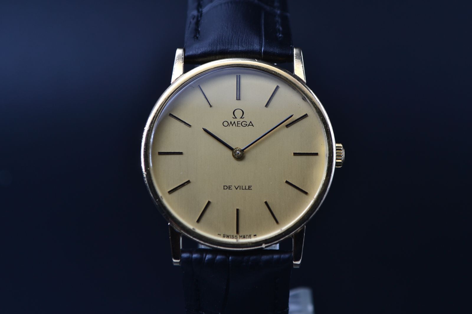 OH済 オメガ Deville 1969 メンズ Cal 625 手巻き