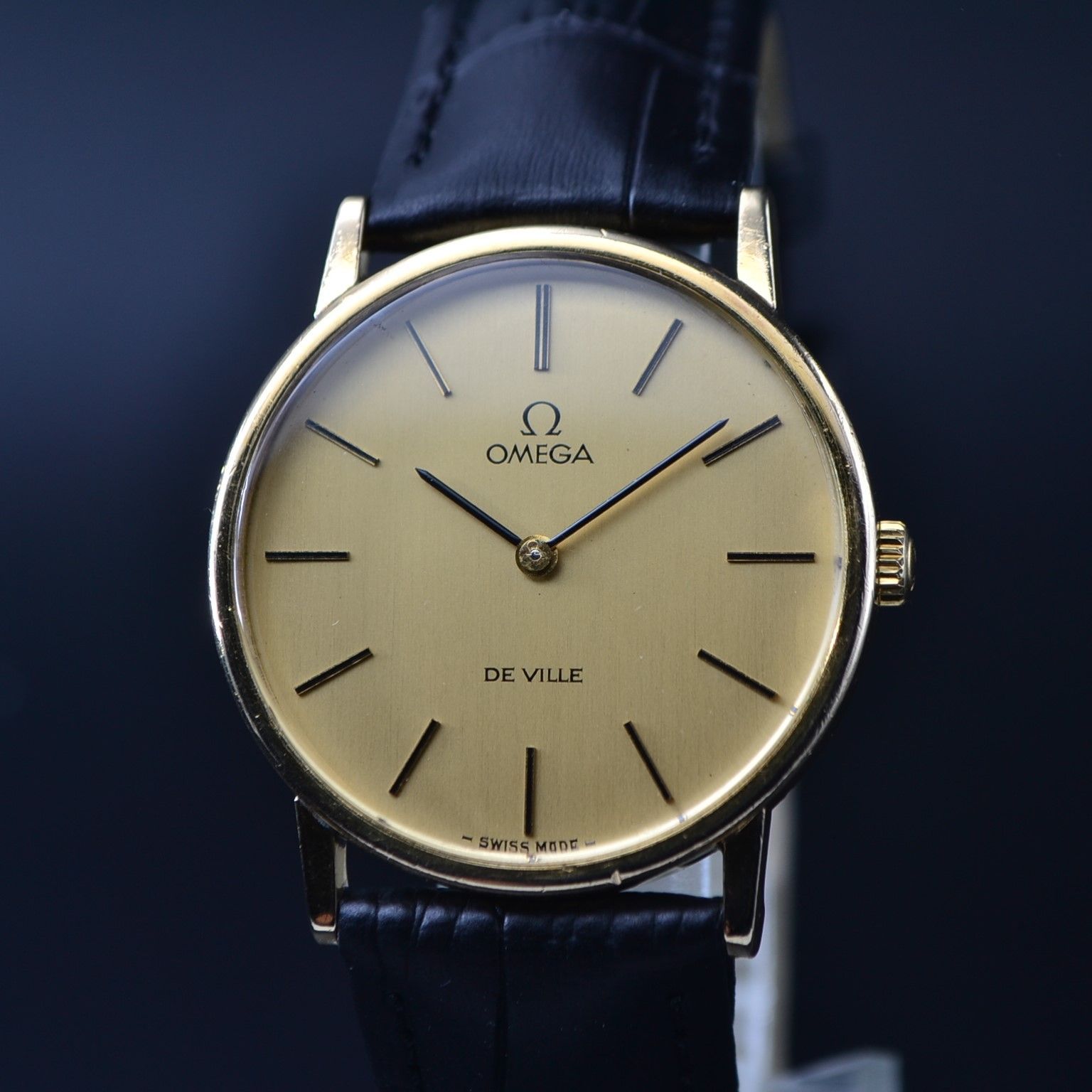 OH済 オメガ Deville 1969 メンズ Cal.625 手巻き