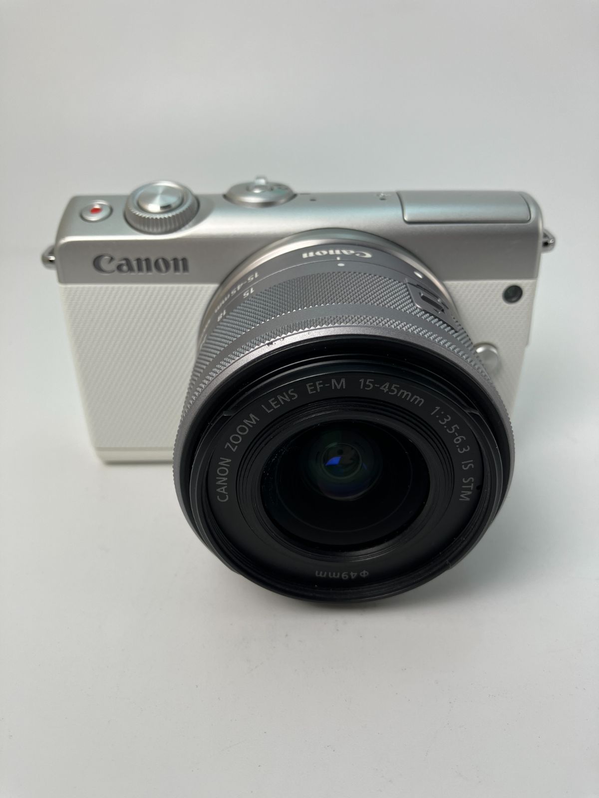 返品保証・動作確認済】Canon EOS M100 + EF-M 15-45mm IS STM レンズ