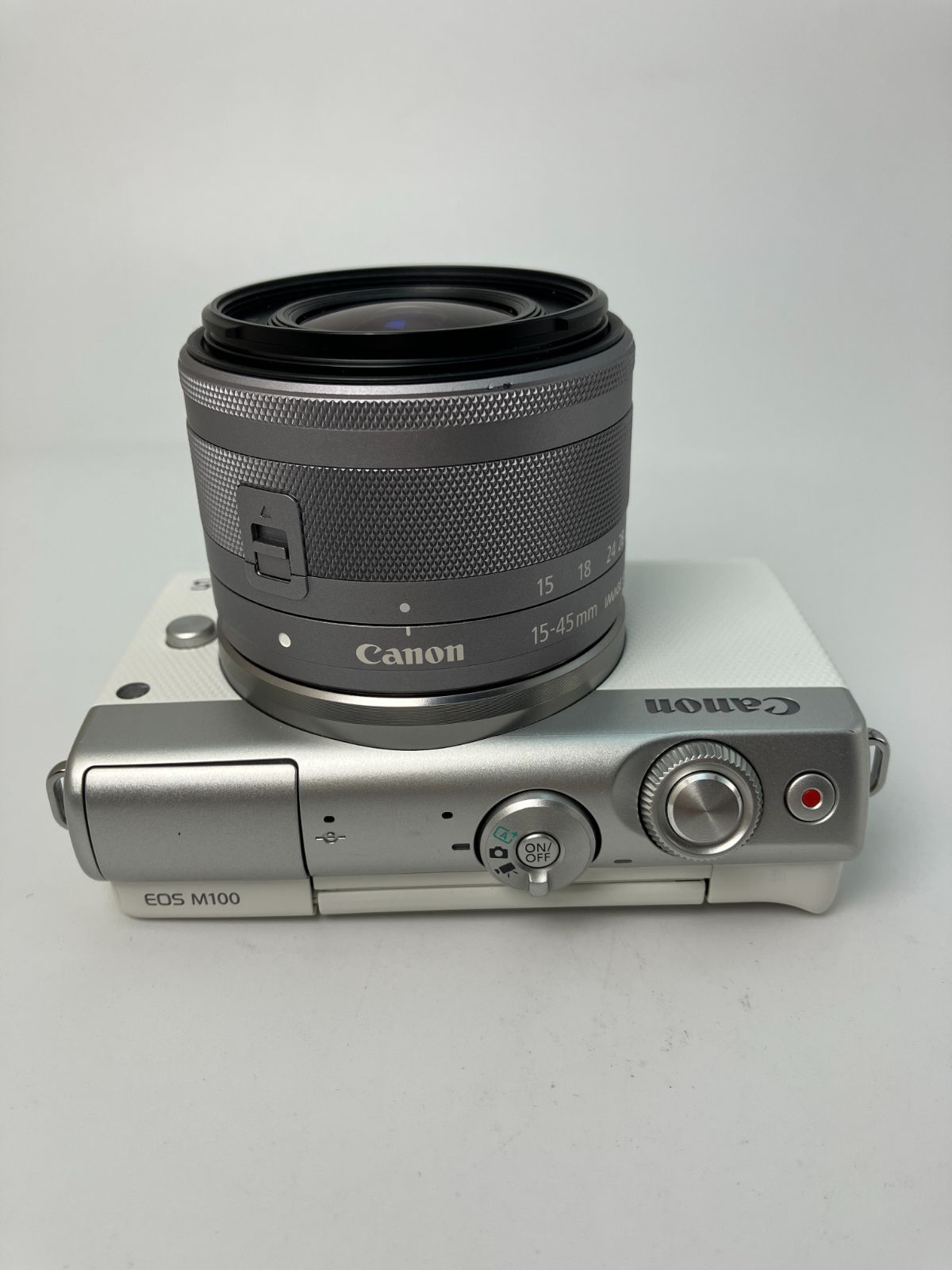 返品保証・動作確認済】Canon EOS M100 + EF-M 15-45mm IS STM レンズ