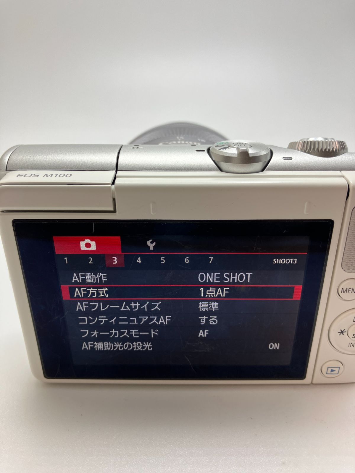 返品保証・動作確認済】Canon EOS M100 + EF-M 15-45mm IS STM レンズ