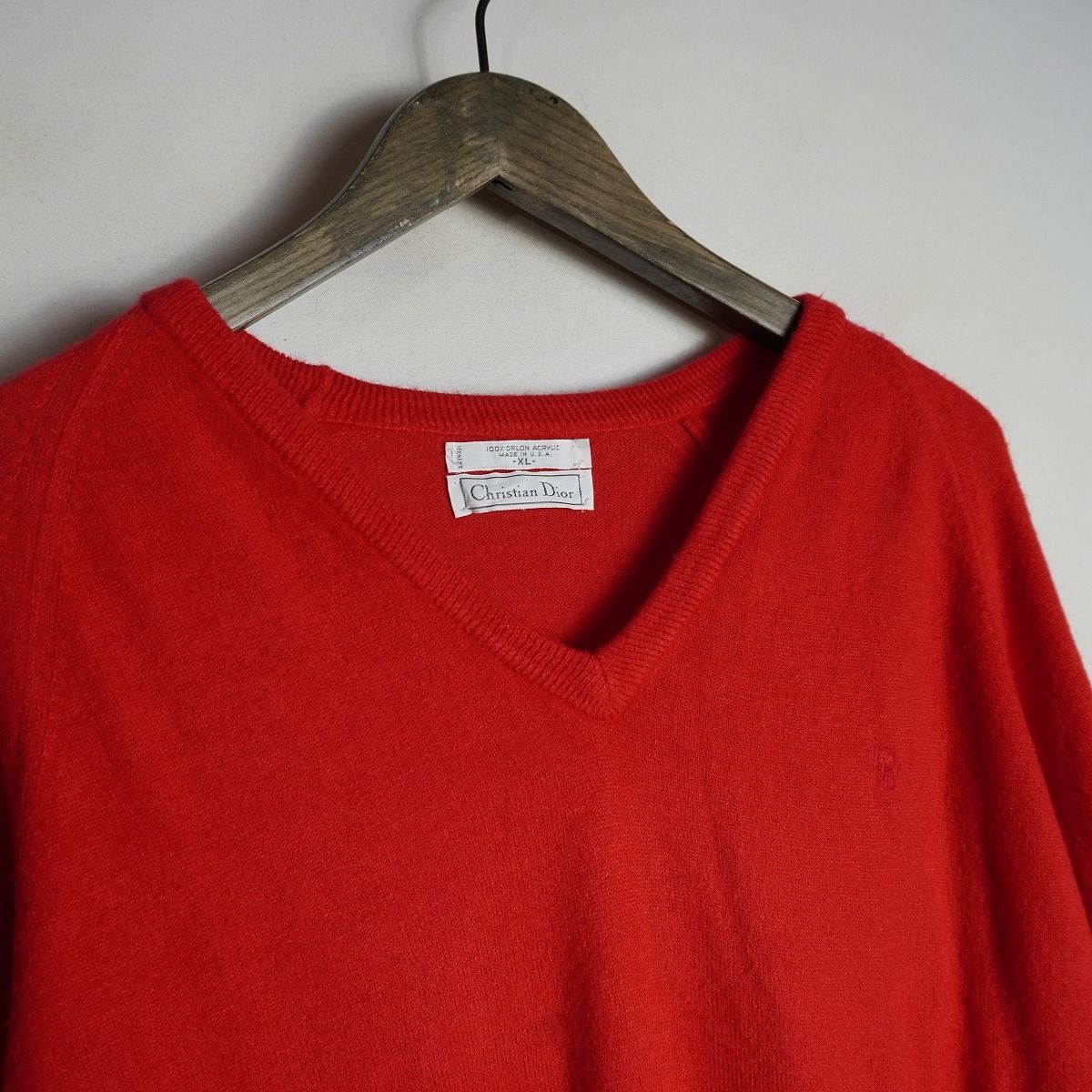 OLD Christian Dior クリスチャン ディオール USA製 ニット セーター
