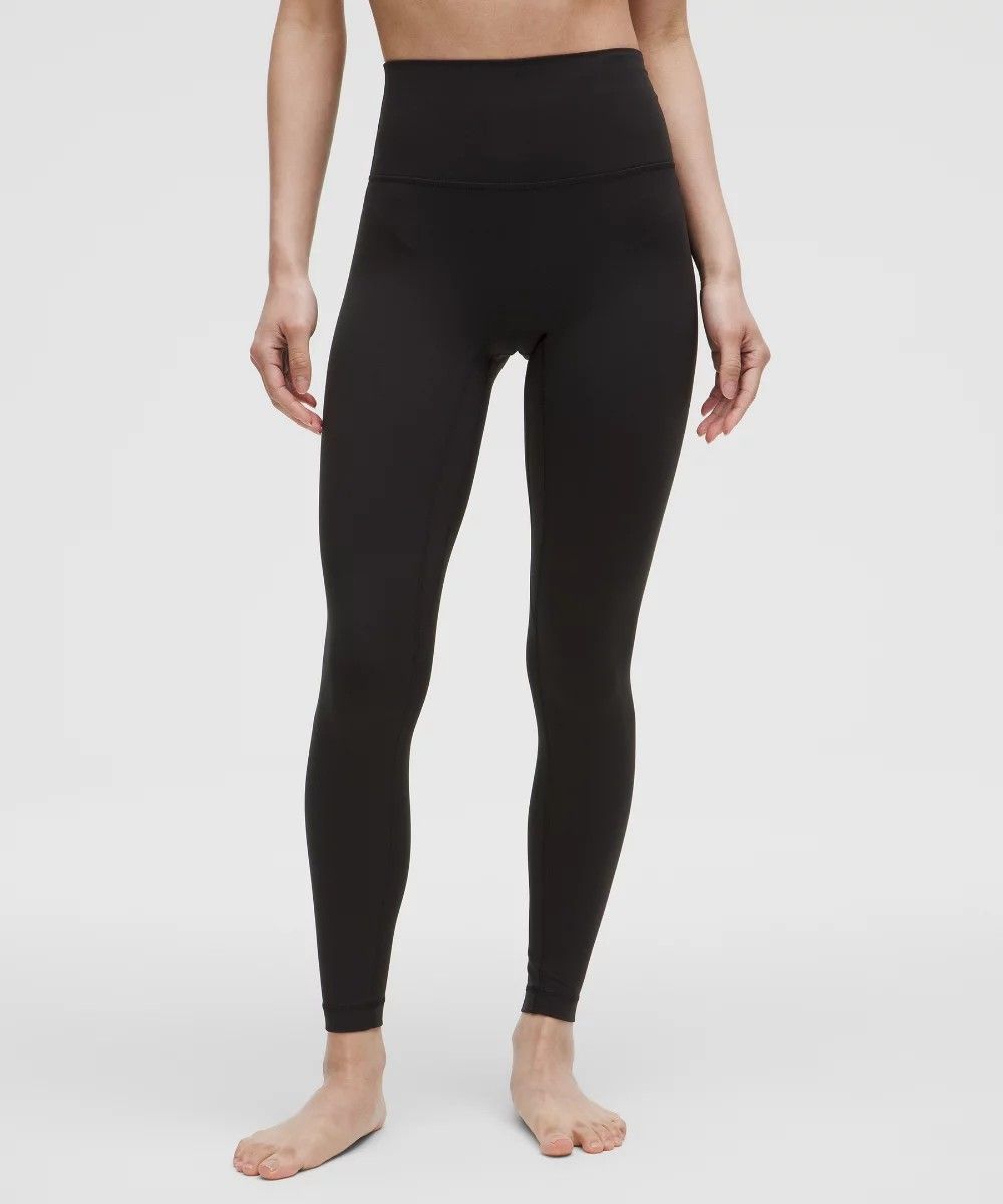 Lululemon Align No Line™ 26 L ルルレモン ハイライズパンツ 26インチ アジアフィット LW 5 ID 0 A Black