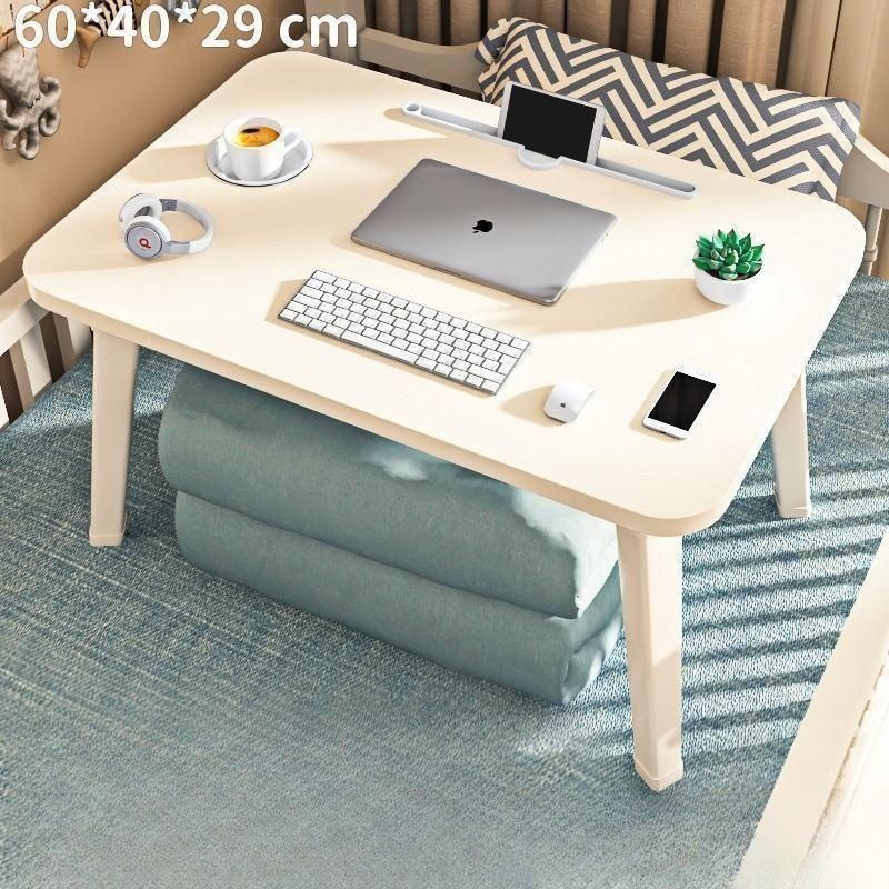 【新品?未使用】 多機能 折りたたみ テーブル 60x40x29cm ちゃぶ台 ローテーブル 小型 ベッドテーブル インテリア 机 pcデスク勉強 仕事 勉