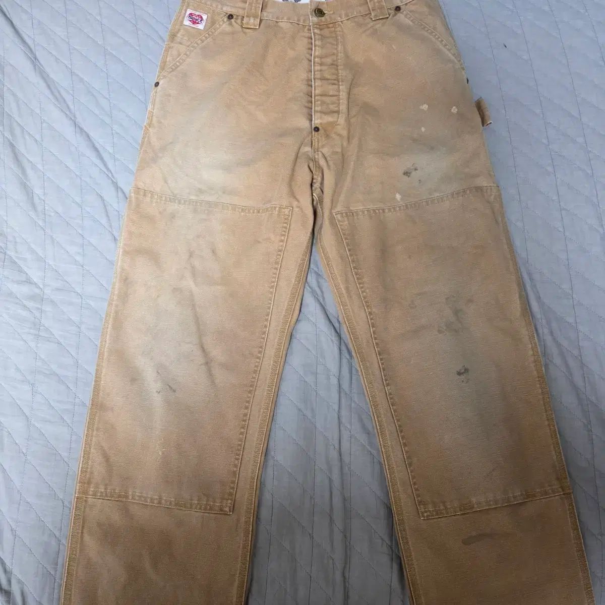 S SAINT MICHAEL セント マイケル 23 AW ダブルニー ウォーク パンツ ベージュ