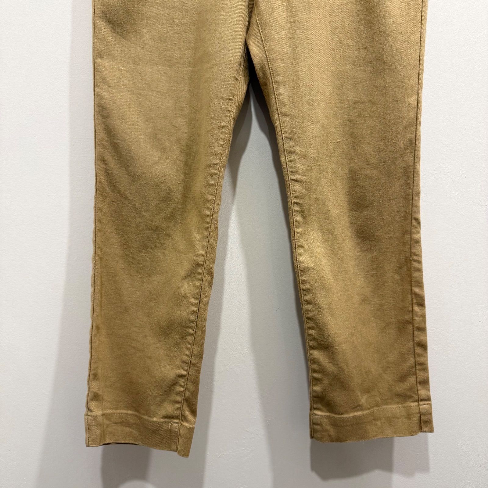 PAL'LAS PALACE パラスパレス リネン 麻 パンツ ベージュ サイズ3