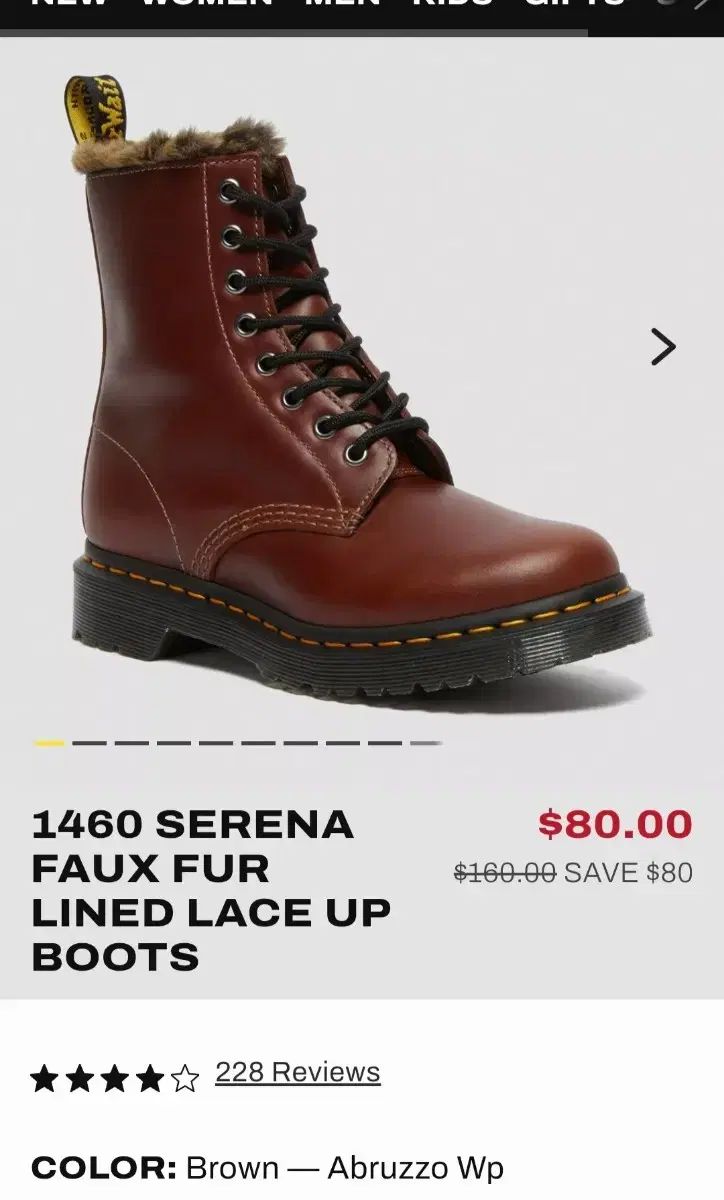  DR. MARTENS ドクターマーチン 1460 セレナ ファー ブラウン ファーブーツ 冬 ウォーカーブーツ その他 ブーツ