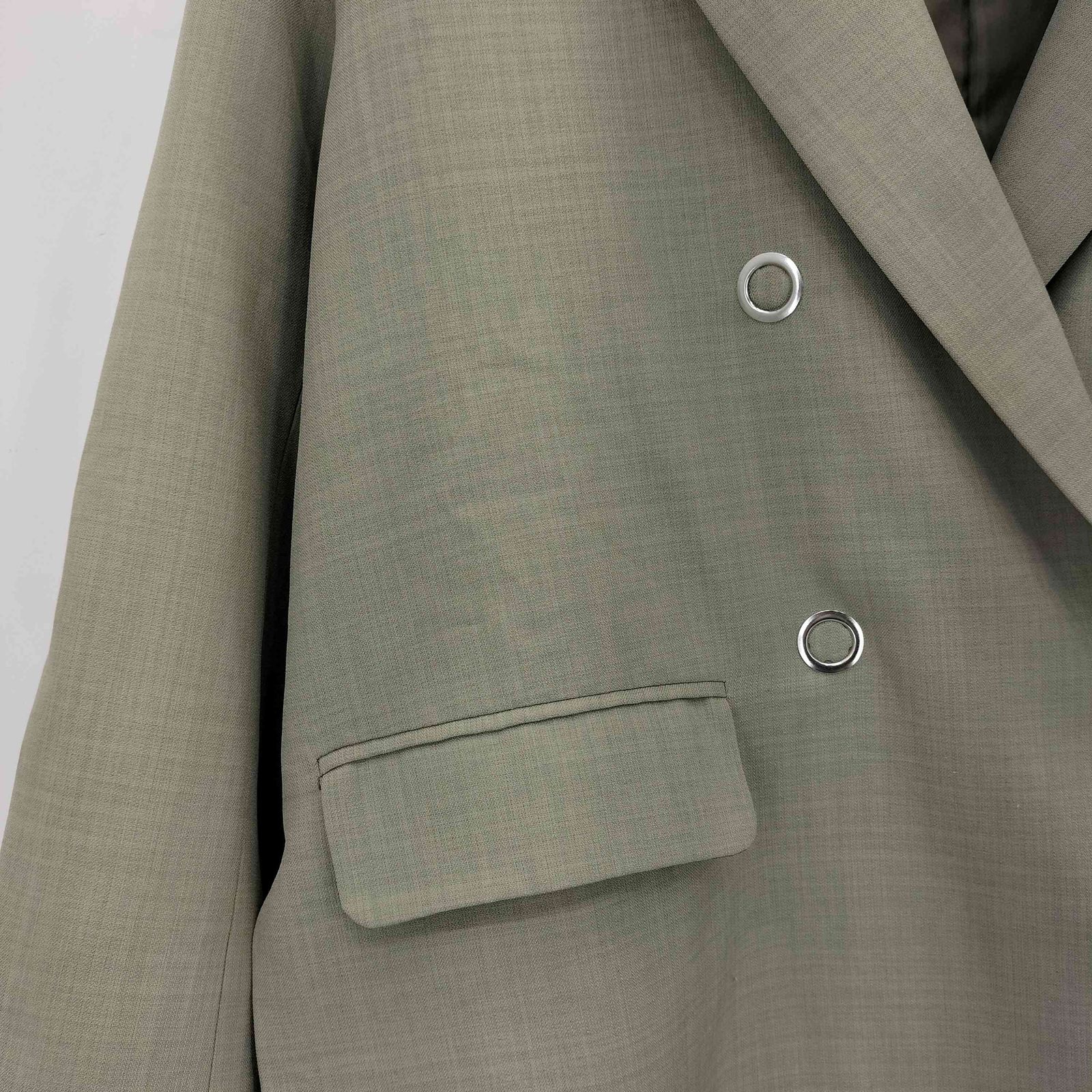 アメリ AMERI RING DOT BUTTON JACKET リングドットボタン ダブル 