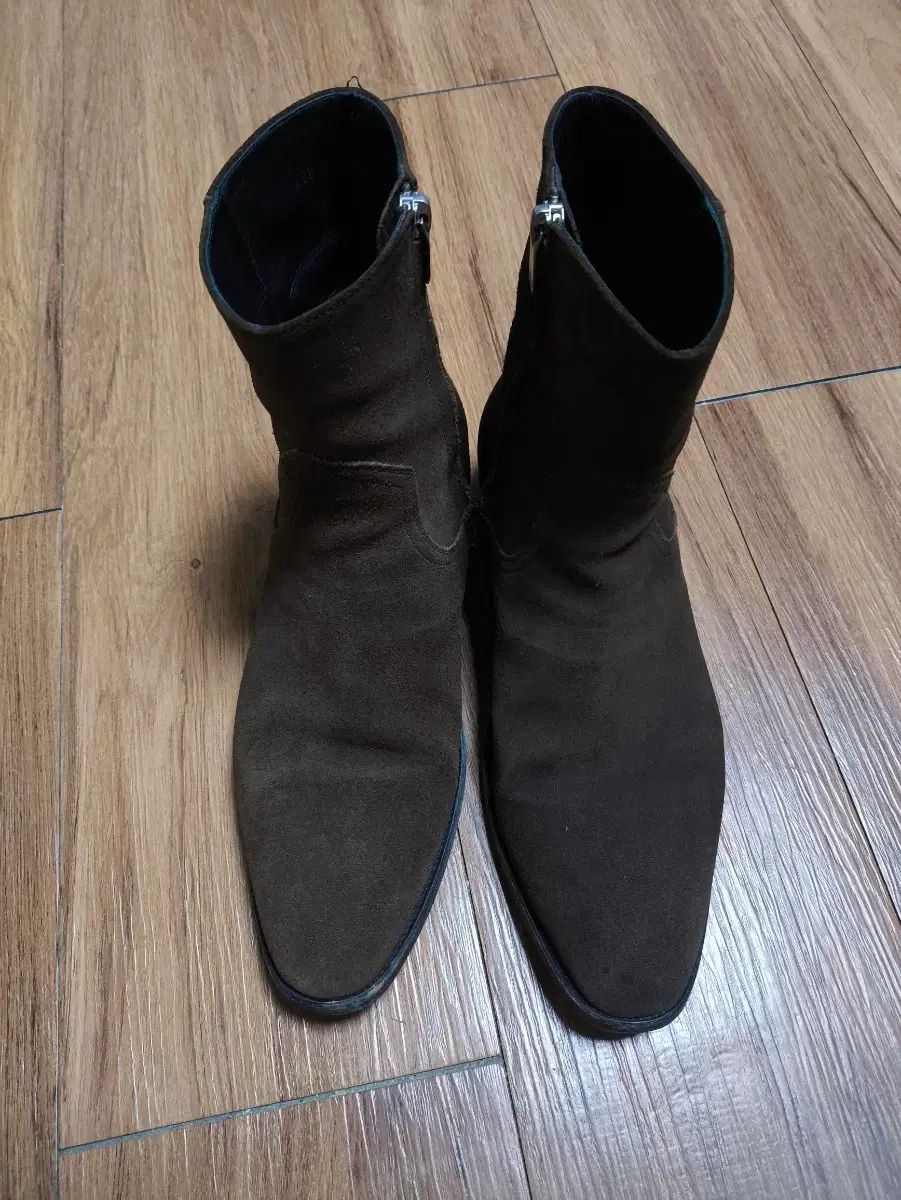 Saint Laurent サンローラン ブーツ ダークブラウン 42 5サイズ