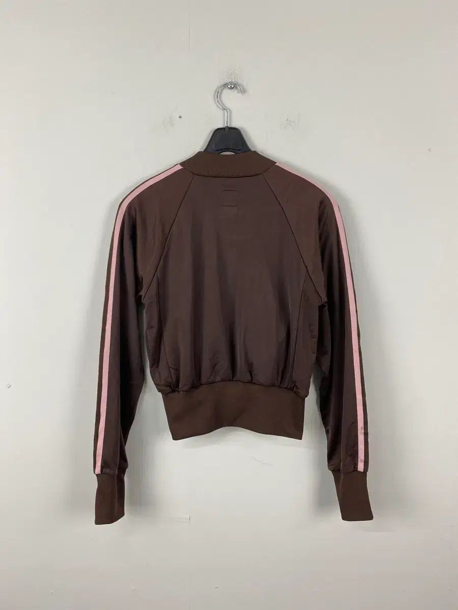 adidas ブラウン ピンク クロップド トラックジャージ ジャージ XS 545