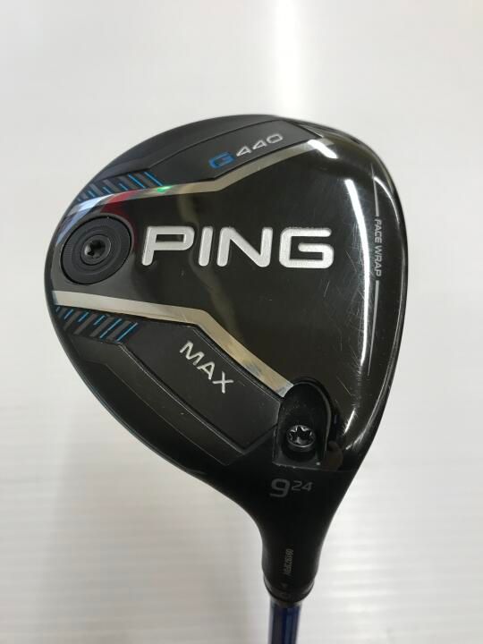 ピン　【訳あり】G440 MAX　24度　ALTA J CB BLUE 差し戻し品　Rフレックス　フェアウェイウッド　中古【最短即日発送】