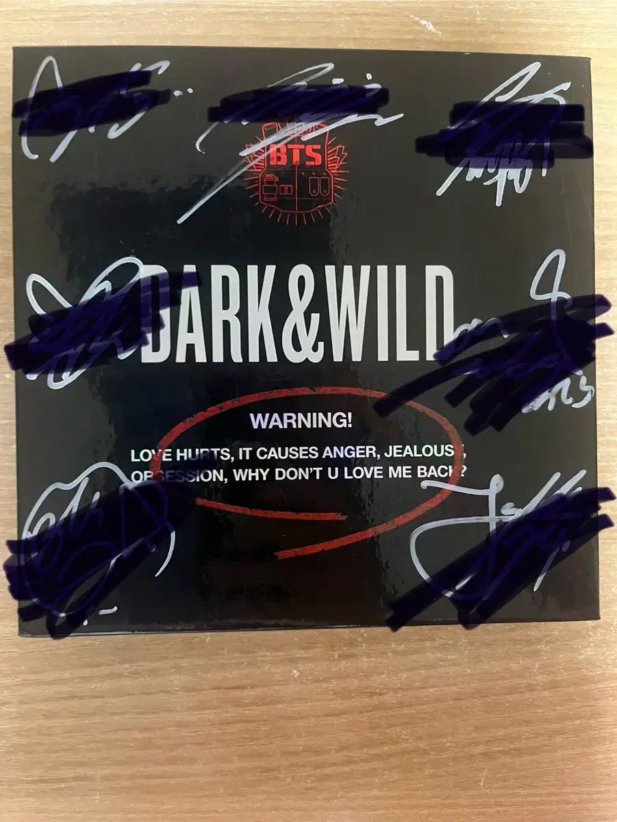 BTS DARK＆WILD サイン盤 【公式通販】