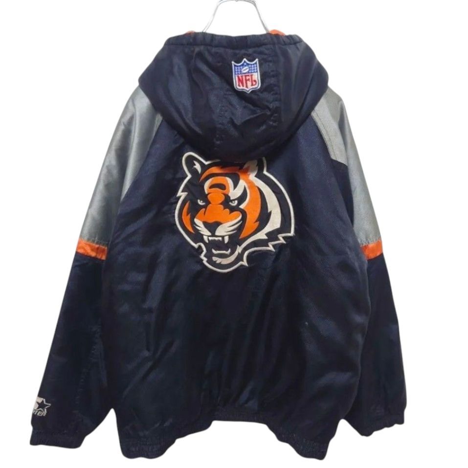 STARTER✖️BENGALS アノラック　中綿入り　ハーフジップ STARTER✖️BENGALS アノラック中綿入りハーフジップ