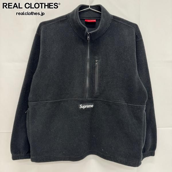 Supreme シュプリーム 21 AW Polartec Half Zip Pullover ポーラテック ハーフ ジップ プルオーバー フリース M