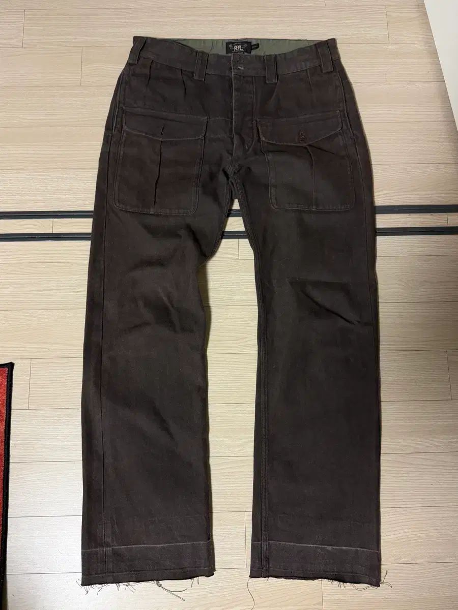 RRL ダブルアールエル ブラウン ウォーク パンツ