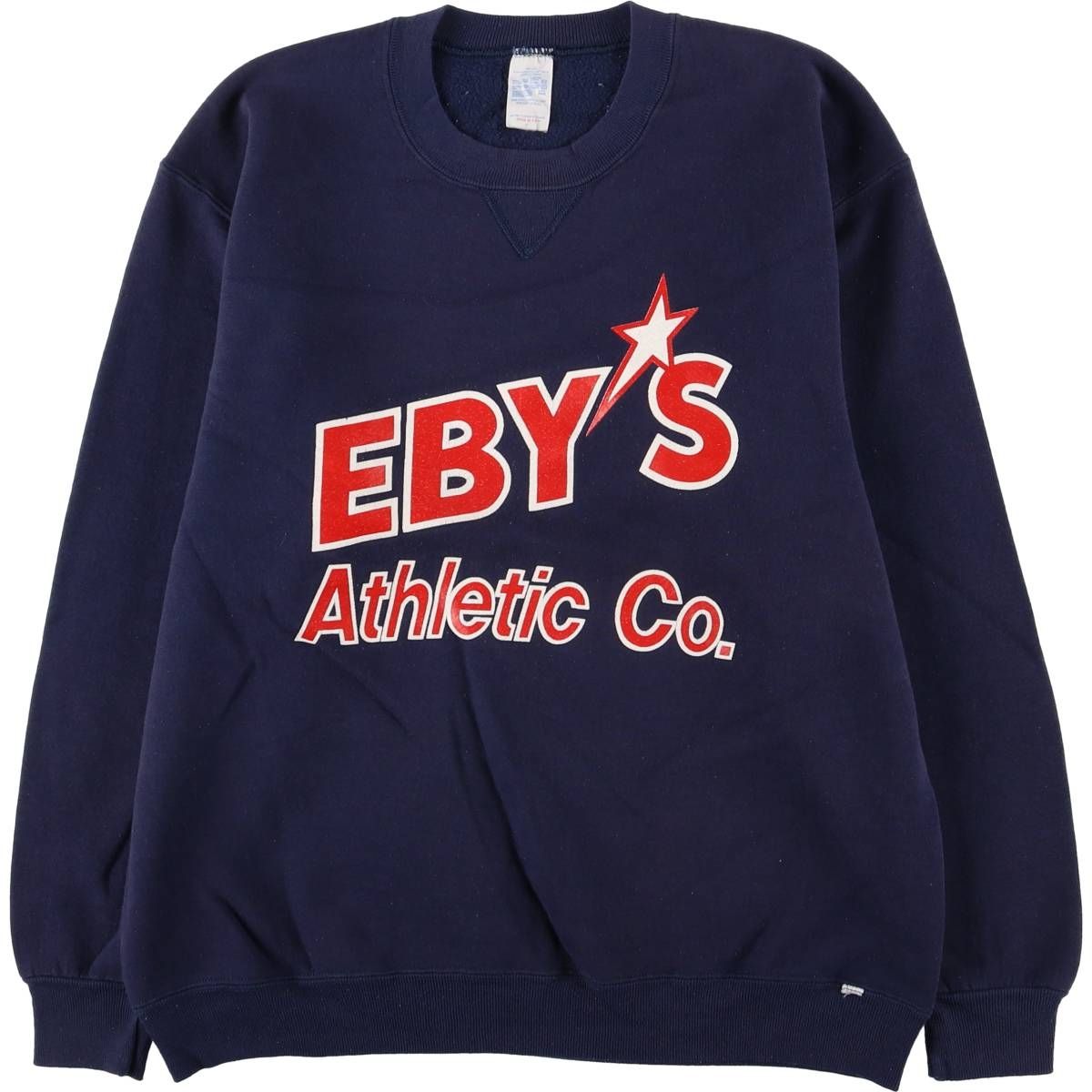 古着 プリントスウェットシャツ トレーナー USA製 90年代 フルーツ