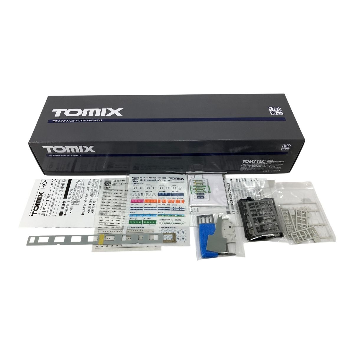 TOMIX HO 424 JR キハ40‐1700形 ディーゼルカー タイフォン撤去車 M 鉄道模型 良好