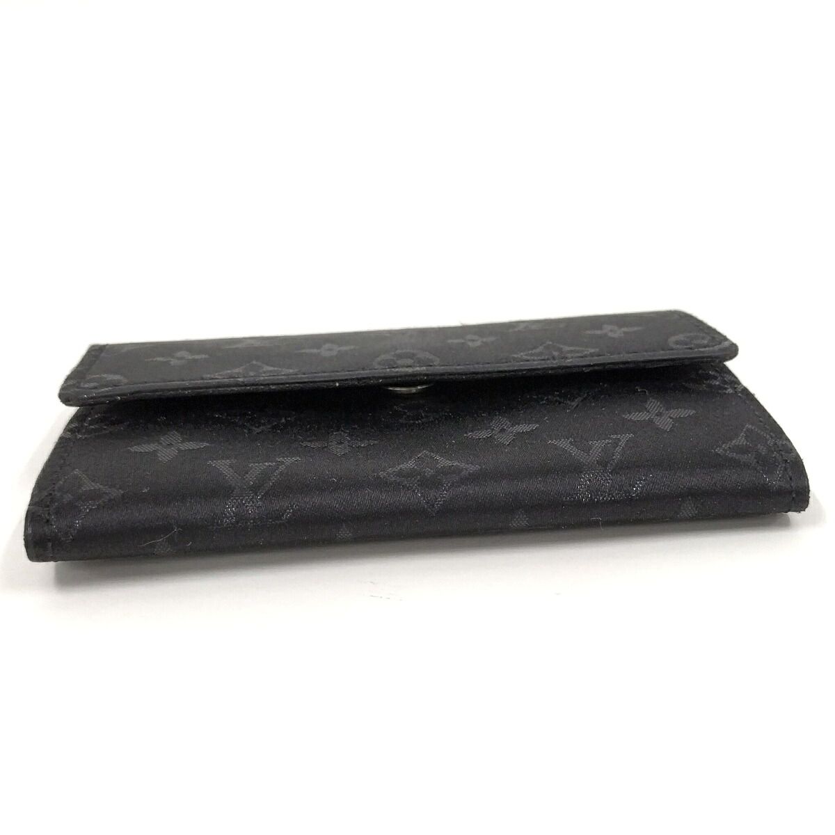 LOUIS VUITTON ポルトモネ サテン コインケース モノグラム サテン