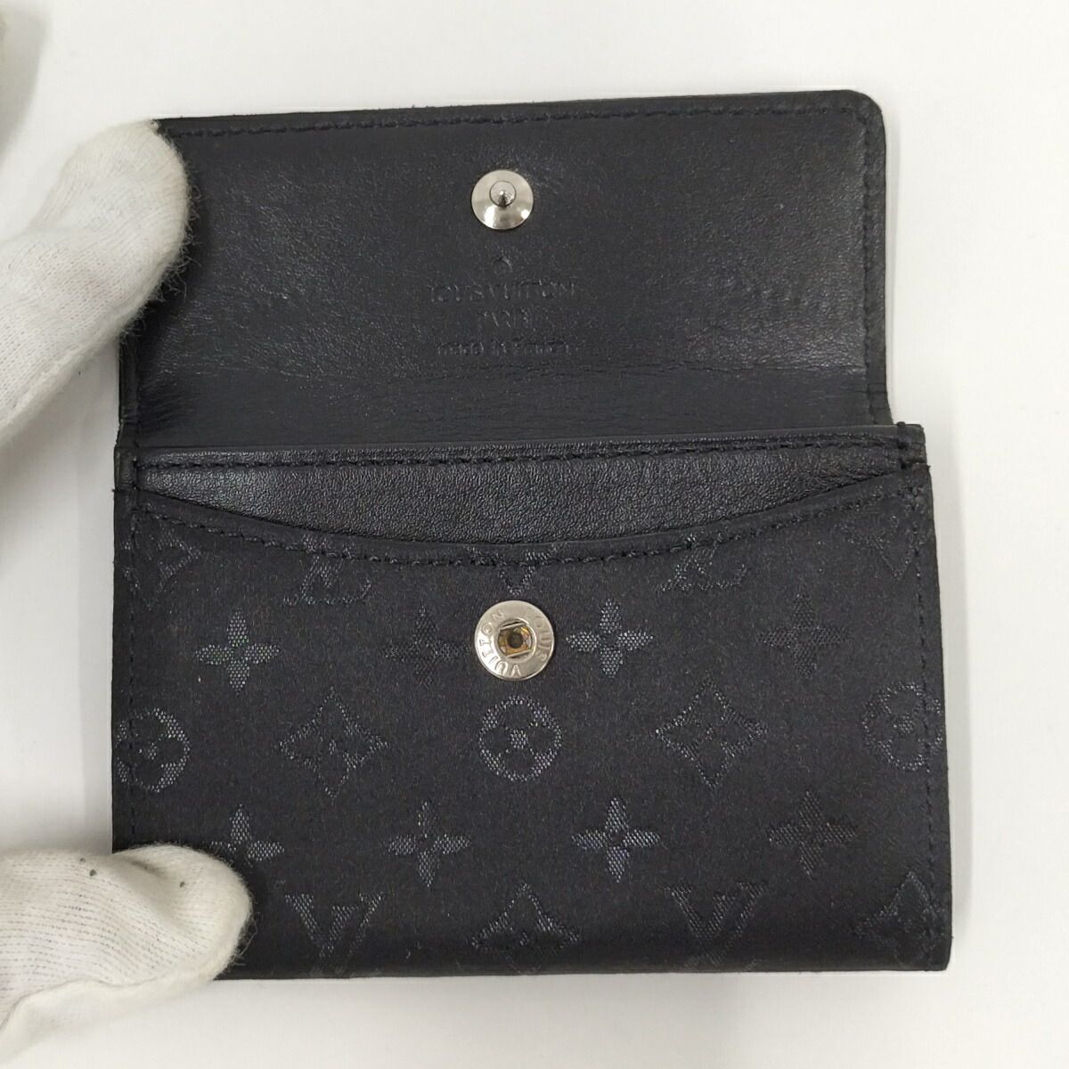 LOUIS VUITTON ポルトモネ サテン コインケース モノグラム サテン