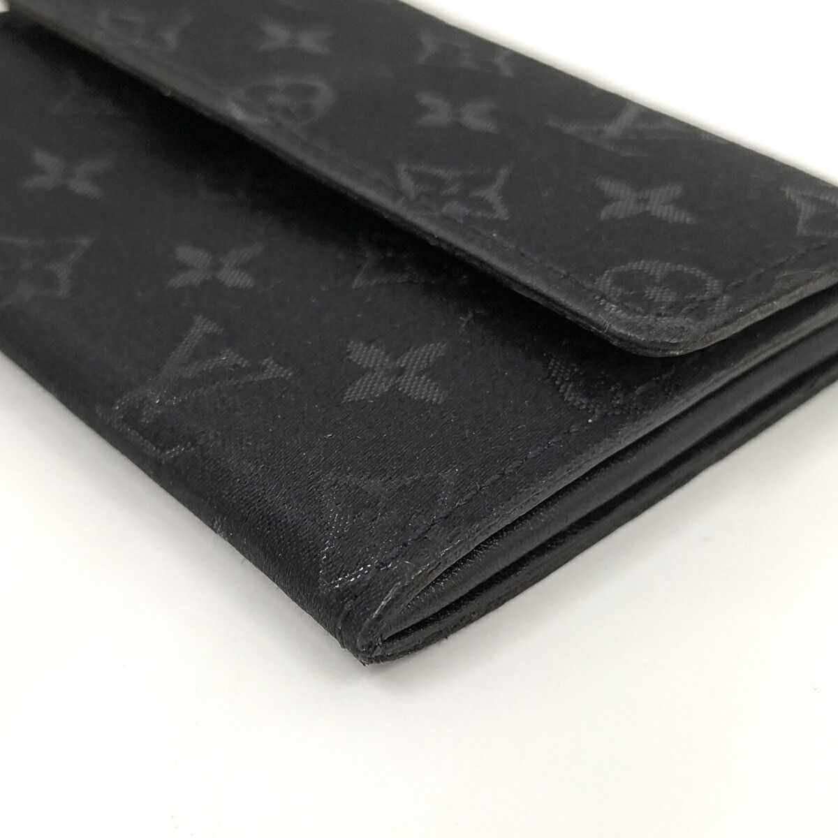 LOUIS VUITTON ポルトモネ サテン コインケース モノグラム サテン