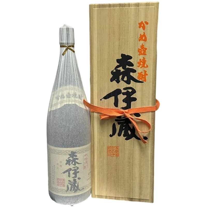 森伊蔵 1800ml 2本 木箱 未開栓 森伊蔵 1800ml 2本 木箱