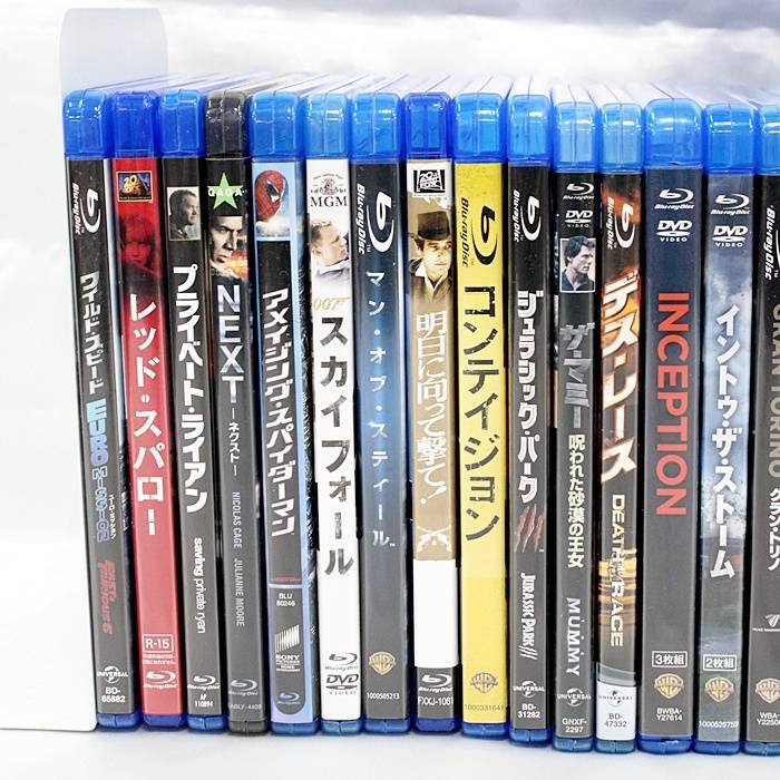 美品【Blu-ray・ブルーレイ】洋画 50本セットまとめ売り④◎ - メルカリ