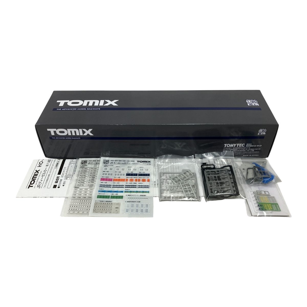 TOMIX HO 425 JRディーゼルカー キハ40 1700形 タイフォン撤去車 HOゲージ 鉄道模型 良好