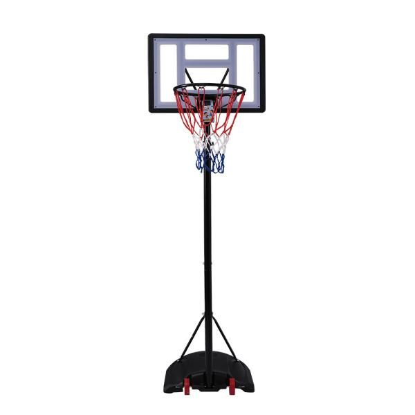 バスケットゴール 電子スコアリング : 170~230cm 屋外 家庭用 5⁄6⁄7号 青少年用 高さ無段階調節 調節簡単 フロート 230-305cm ミニバス 電子スコアリング付き 公式 青少年