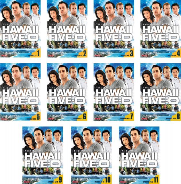 - HAWAII FIVE-0 シーズン4 レンタル落ち 全11巻セット マーケットプレイスDVDセット商品
