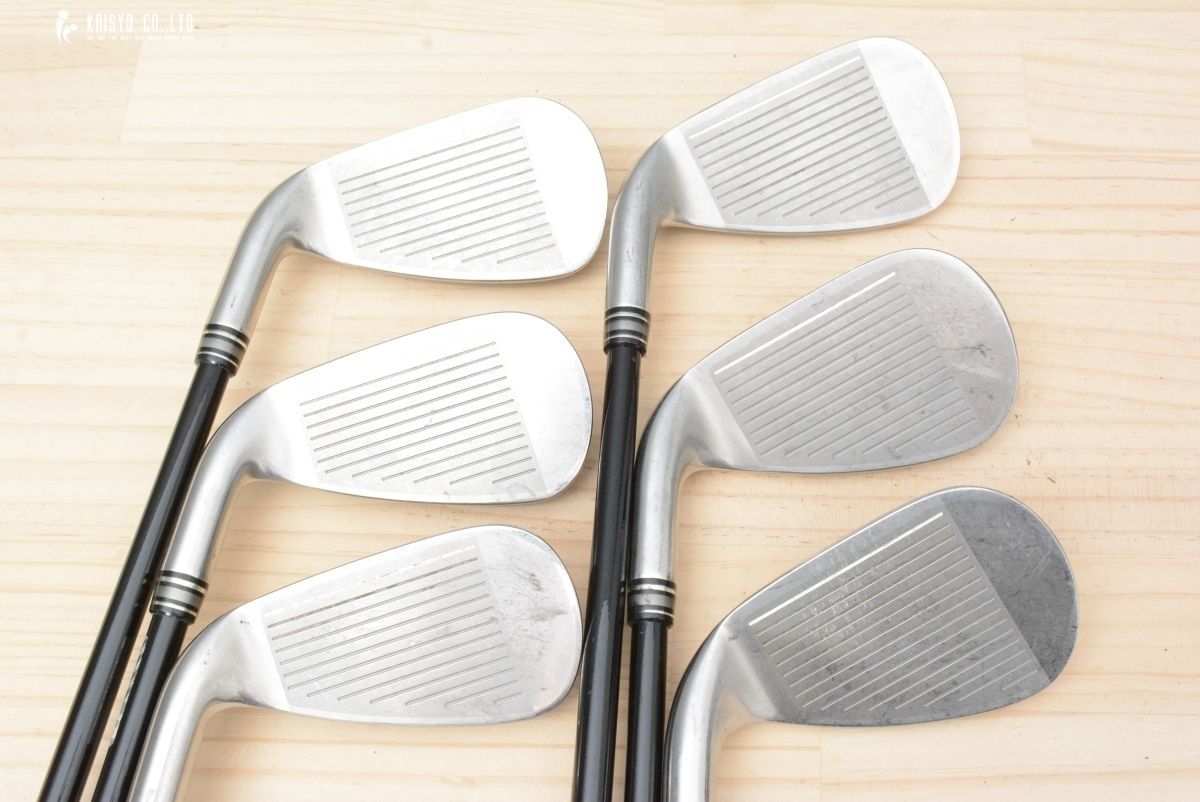 軽量×高弾道】XXIO CROSS 2019 アイアンセット 6～PW/AW 6本セット
