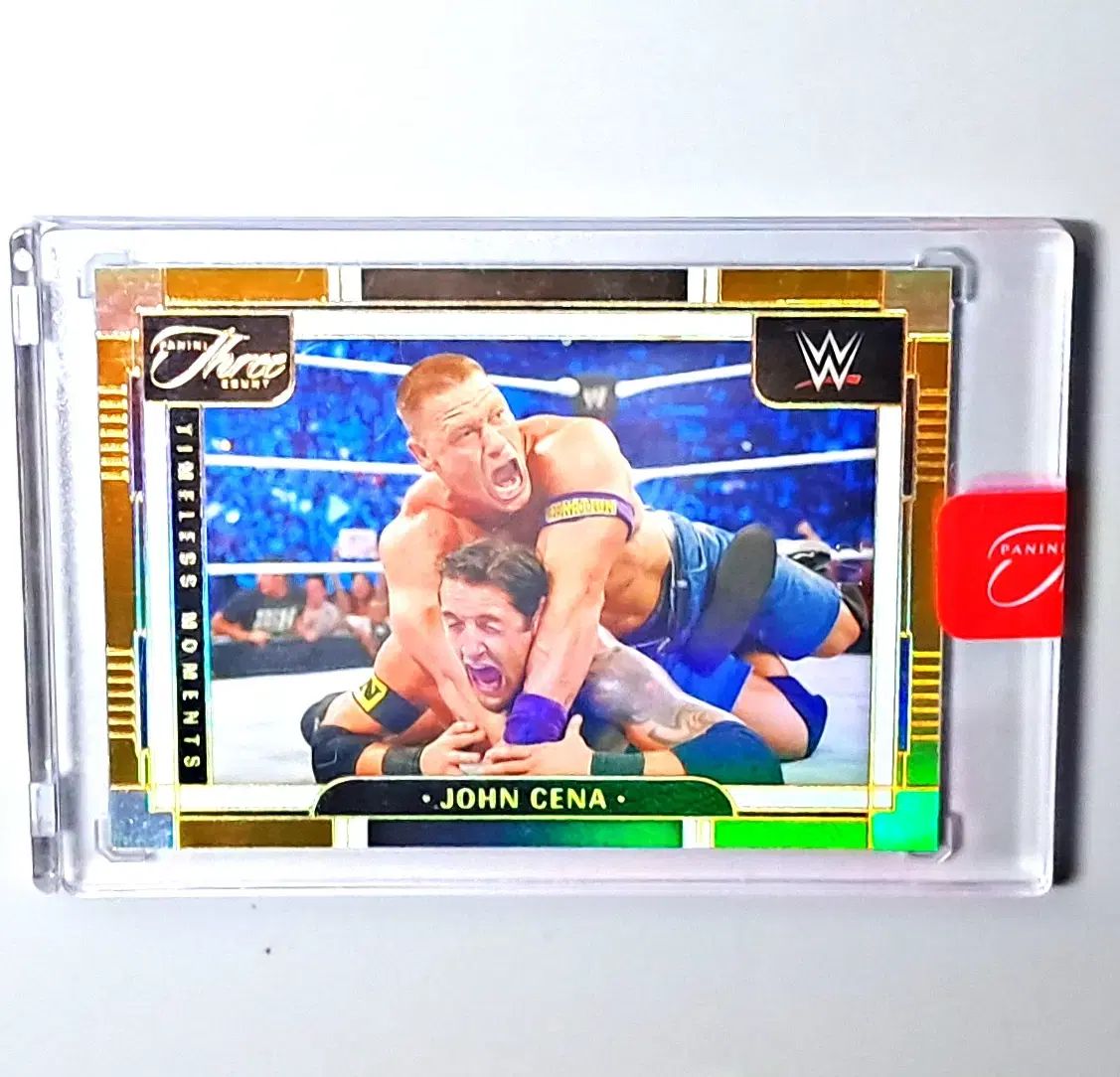 WWE ジョーン シナ 2 ウール モーメンツ ホロGOLD 2025 Panini スリーカウント