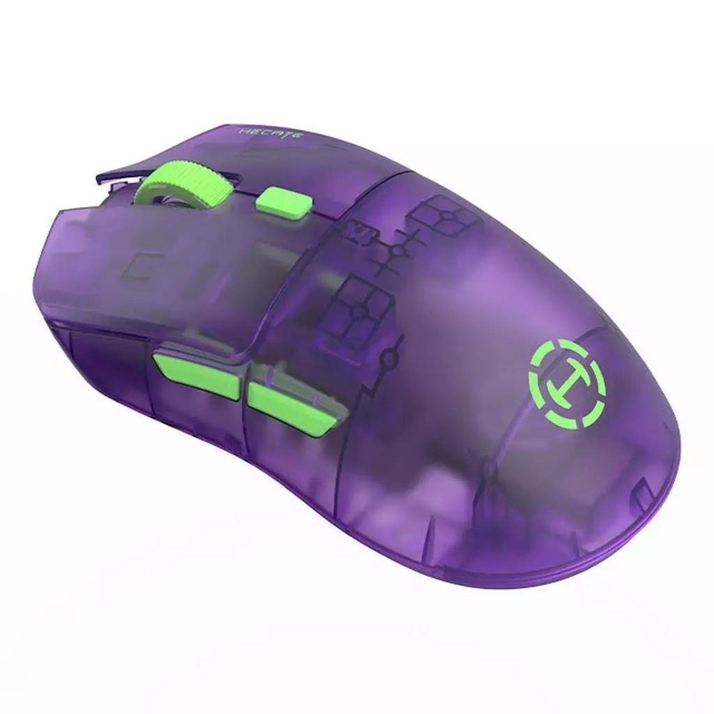 PCハード ワイヤレスゲーミングマウス Edifier HECATE クリアパープル ED G 3 MPRO TPP