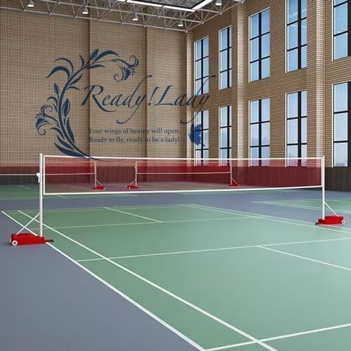 バドミントン ネット 子供 大人用ネット付きバドミントンセット 屋内屋外スタジアム遊び場バドミントントレーニング用自立型スポーツネット 保管と持ち運びが簡単