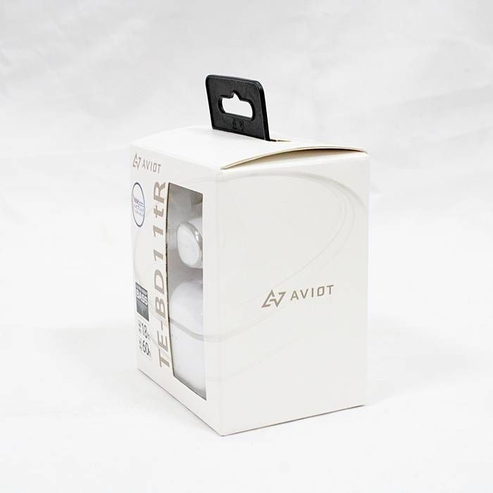 AVIOT TEBD11TR 1ホワイトカラー　新品・未使用品 美品】AVIOT アビオット 完全ワイヤレスイヤホン TE-BD11tR ポーラー