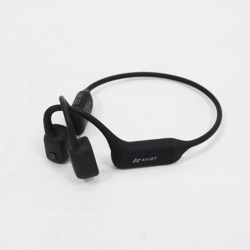 美品】AVIOT WB-K1 ワイヤレスイヤホン 骨伝導 イヤホン bluetooth