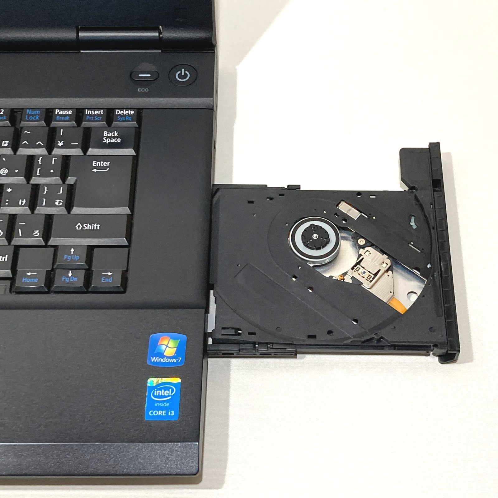 初心者向け✨快適i3・大画面・DVD◇黒◇すぐ使えるノートパソコン◇