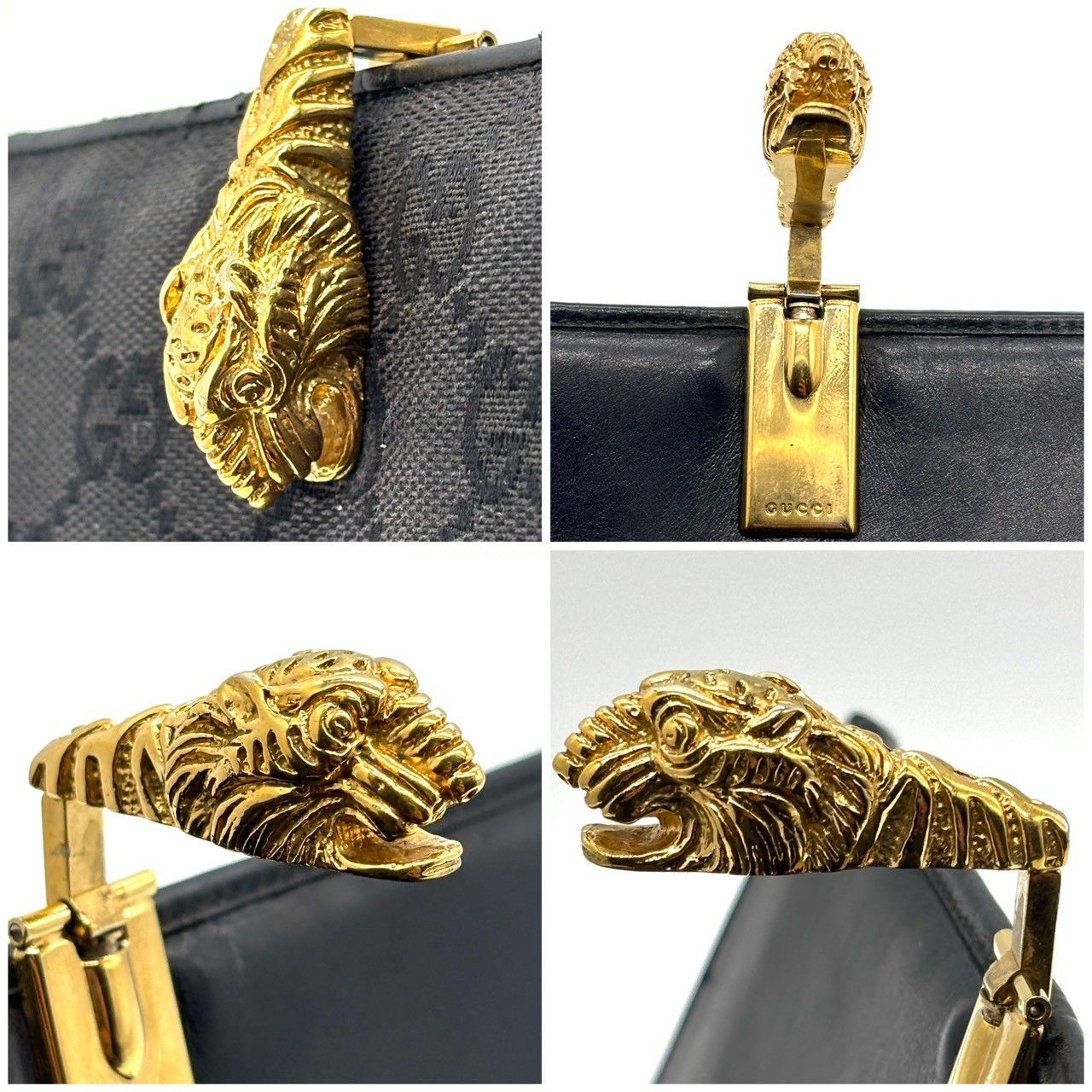 獣の気配を纏う主役感】 GUCCI グッチ 長財布 GGキャンバス タイガー