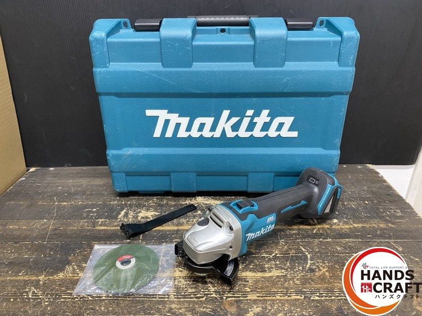 ● 保管♥品 makita マキタ ディスクグラインダ 18 V用 本体 トイシ ケースのみ バッテリ別売 ケースに