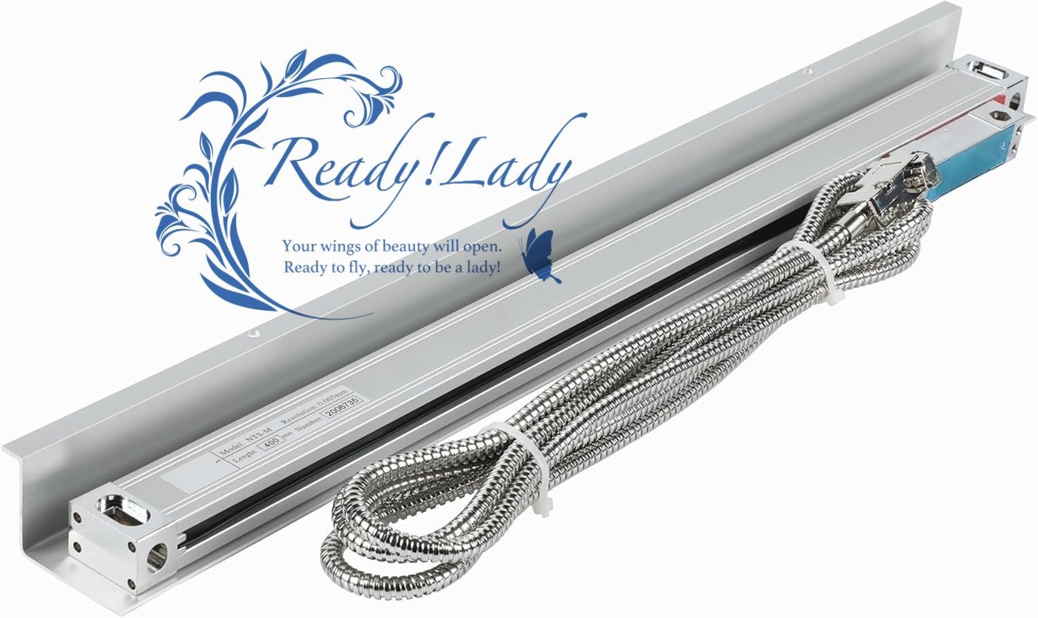  デジタルリニアガラススケール 高精度リニアスケールエンコーダ 1100 ミリメートル 1200 5 um リニア定規エンコーダ 光学リニアエンコーダミルズ旋盤用 ルーターリフト ルーターテー Silver mm travel その他 特殊工具