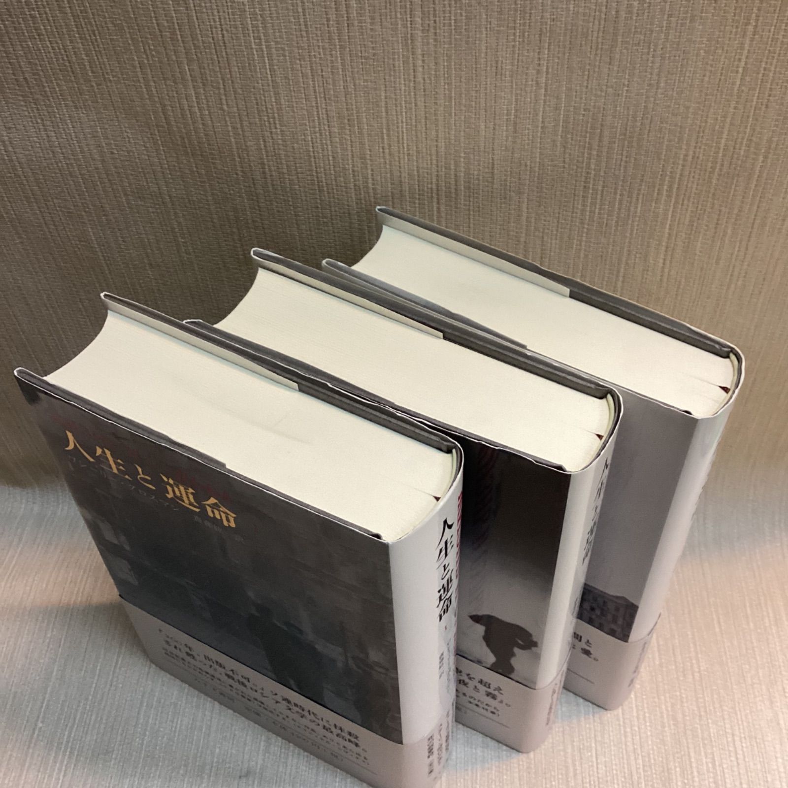 人生と運命 全3巻セット 新装版 ワシーリー グロスマン 齋藤紘一