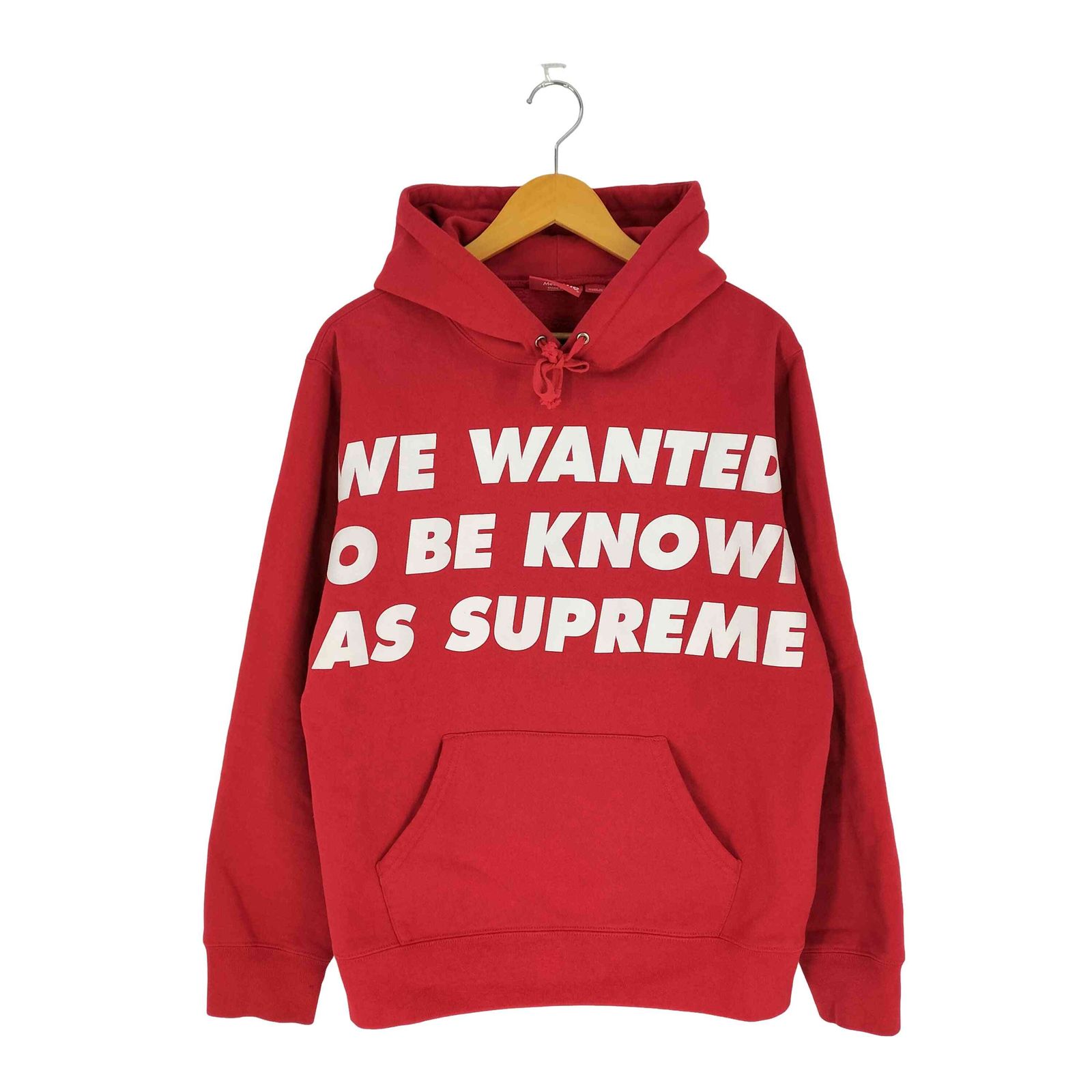 シュプリーム Supreme 20 ss Known As Hooded Sweatshirt レディース import M