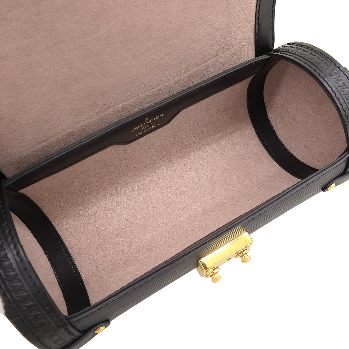 LOUIS VUITTON(ルイ・ヴィトン) エピ パピヨントランク ショルダーバッグ 2WAY チェーンショルダー エピレザー ノワール ブラック黒 ゴールド金具 M58655 レディース 40802167203【中古】【アラモード】 LOUIS VUITTON(ルイ・ヴィトン) エピ パピヨントランク ショルダー