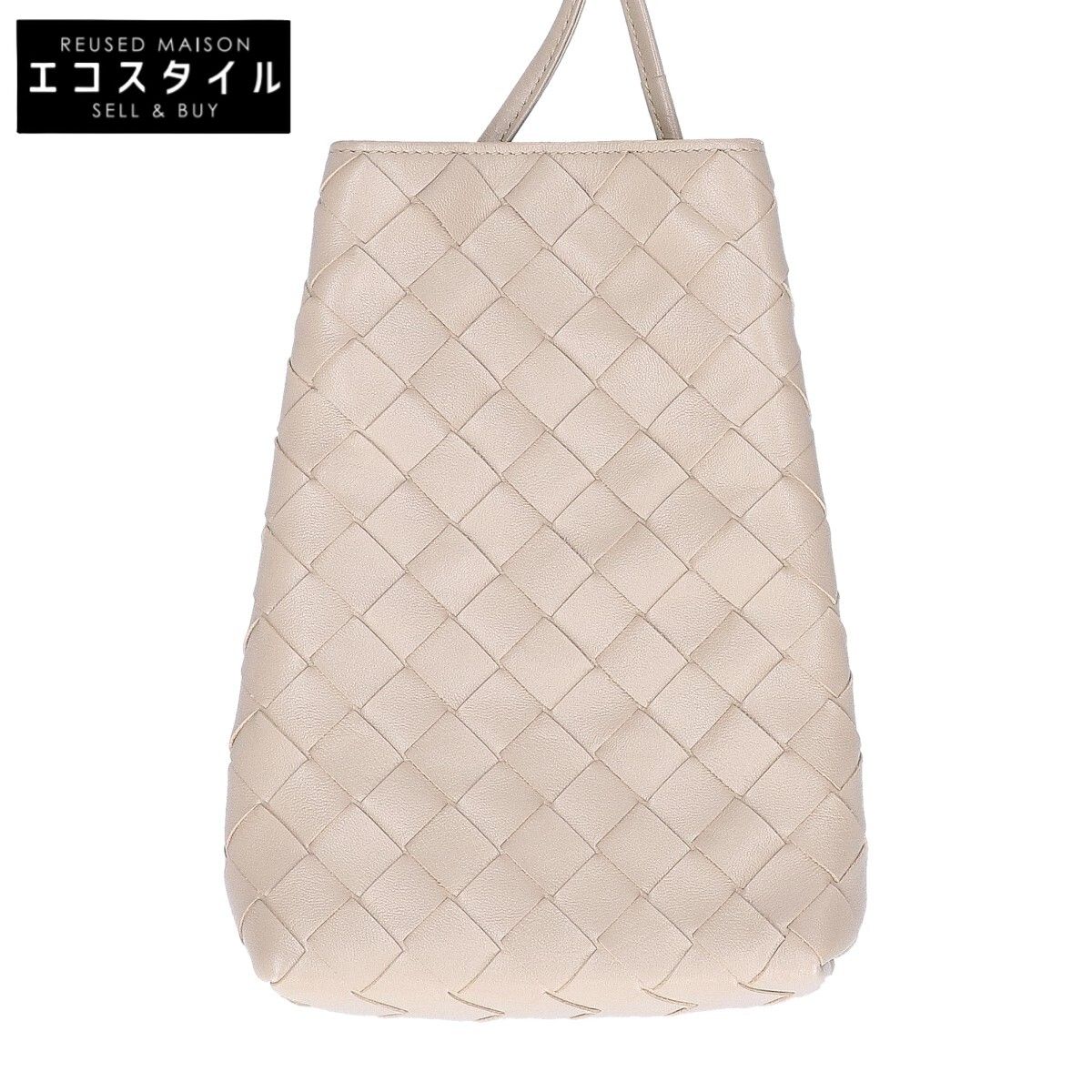 BOTTEGA VENETA ボッテガヴェネタ イントレチャート カーフレザー フォン ポーチ