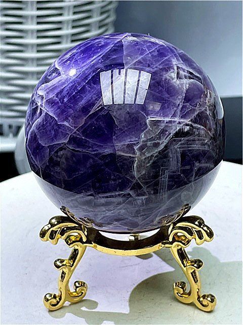 天然～愛の守護石～夢幻紫水晶丸玉B80G1/270G05A 天然～愛の守護石～夢幻紫水晶丸玉B80G1/270G05A アメジスト（紫水晶）「丸