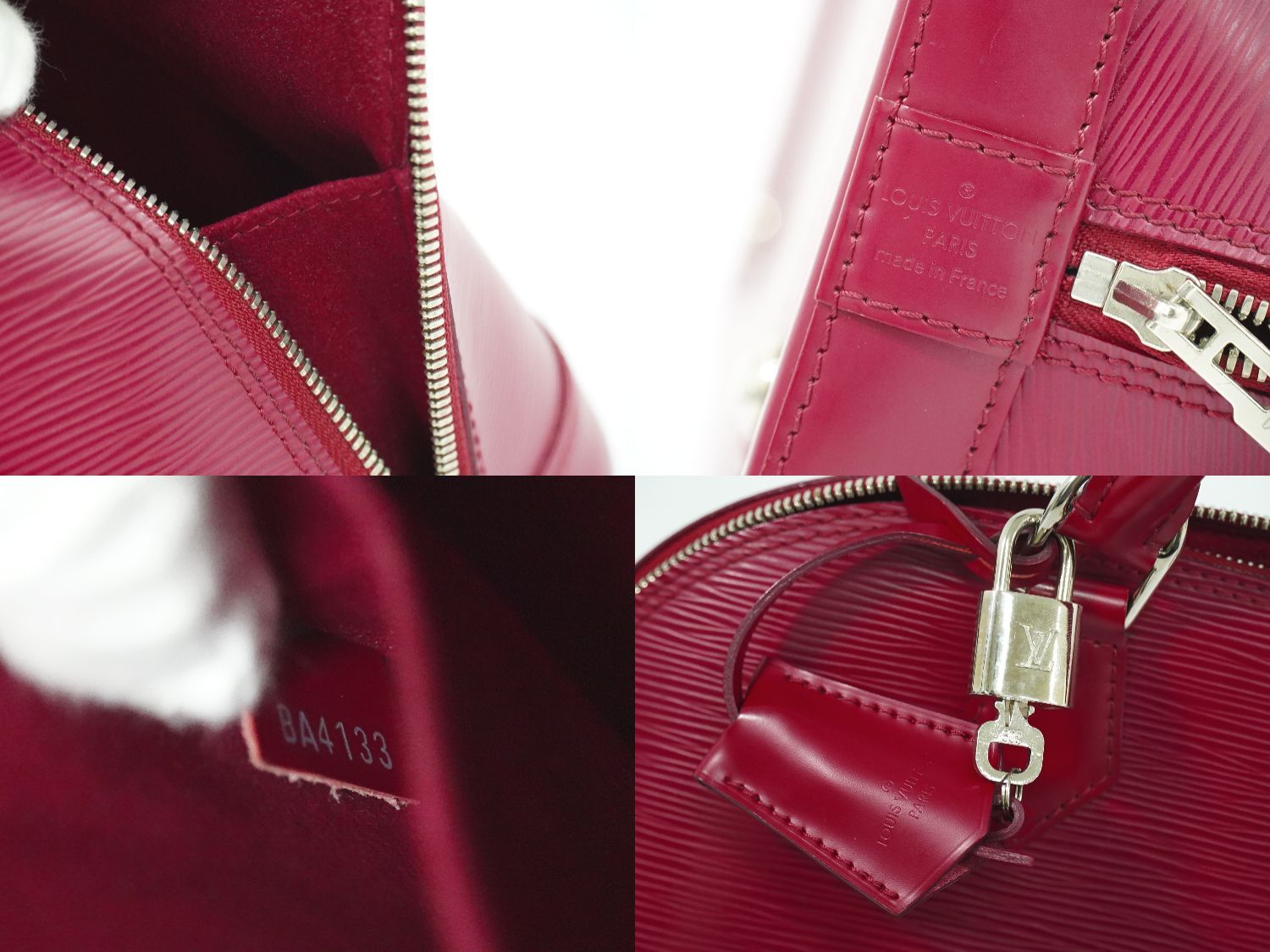 極美品 ルイヴィトン エピ アルマ PM フューシャ M40490 ハンドバッグ LOUIS VUITTON（ルイ・ヴィトン） ショルダーバッグ 2WAYバッグ アルマ