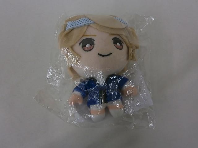 中古品 NEWS 手越祐也 ホテラバ ぬいぐるみ 青色 ボイス付マスコット