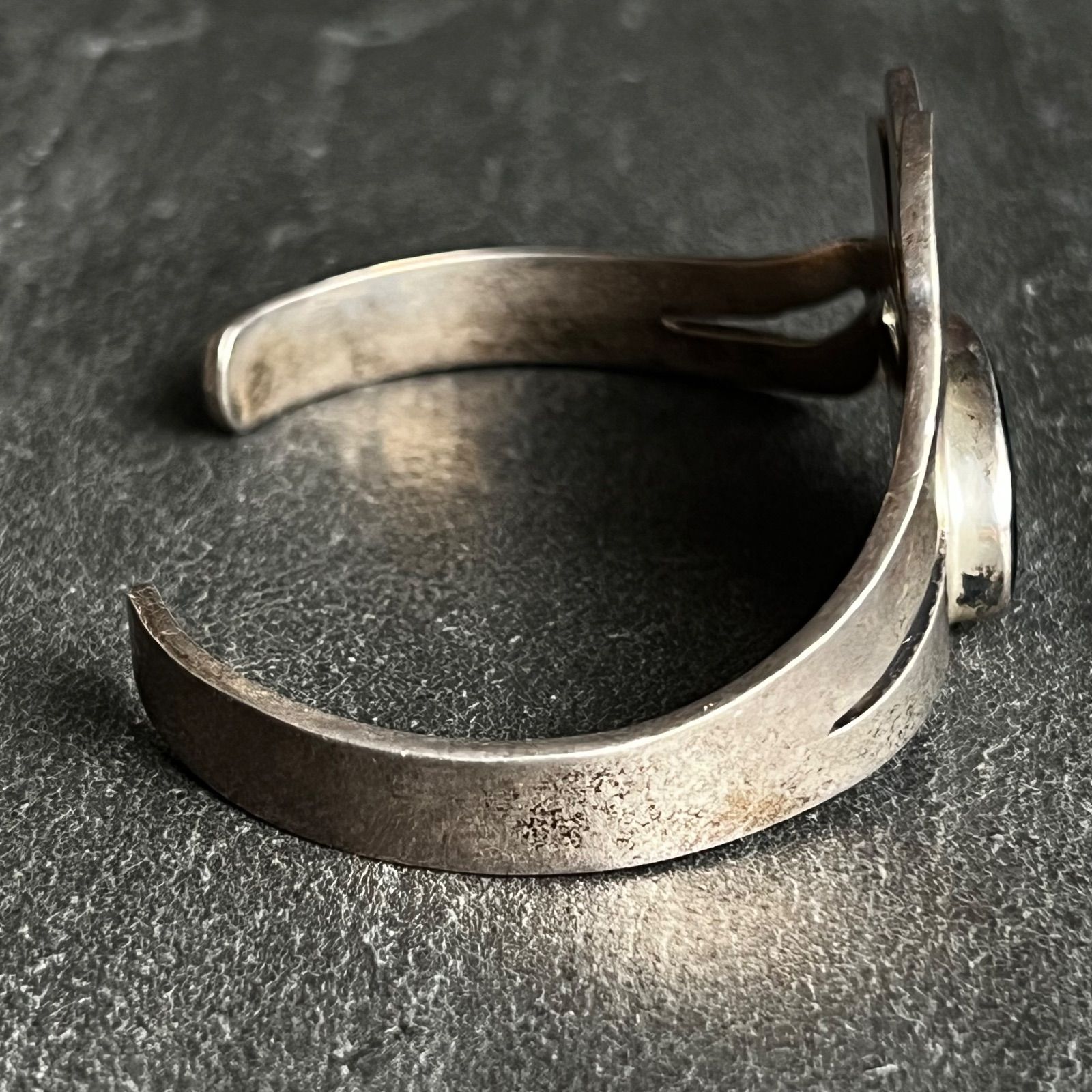 MEXICO TAXCO TC‐01 STERLING SILVER925 シルバー925 オニキス リーフ