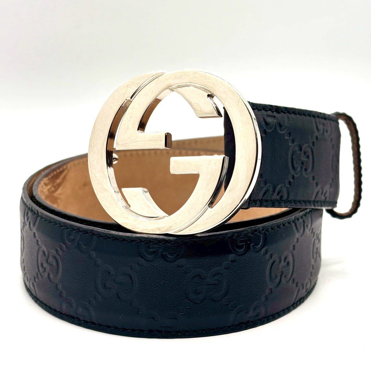 GUCCI ベルト グッチシマ インターロッキング 楽天市場】GUCCI グッチ グッチシマ インターロッキング Gバックル