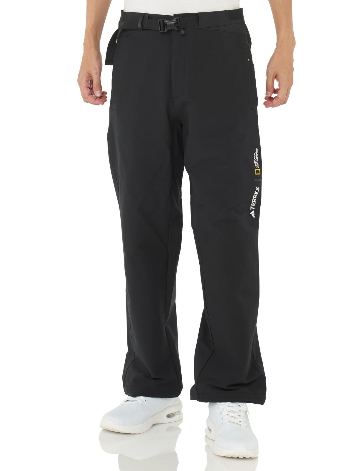 アディダス ロングパンツ C ナショナル ジオグラフィック ソフトシェルパンツ JRS11 メンズ ブラック IX7923 J|L ブラック IX7923 Free Size